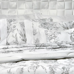 Sabana Cannon Style 200 Hilos Full Size Etoile Gray