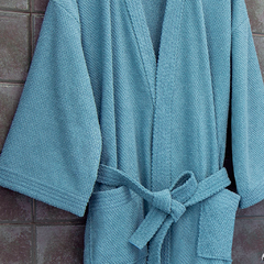 Bata de Baño Palette Crepe Talle Extra Large Agua