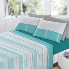 Sabana Fantasia 1 Plaza 100x100 Algodon Diseño Benny