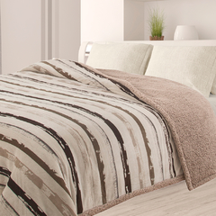 Acolchado Corderito Estampado King Size Kavanagh Diseño Byron