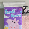 Frazada Disney Piñata Flannel 1 Plaza Diseño Peppa Pig