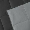 Acolchado Simil Plumon Reversible 2 Plazas Kavanagh Color Negro