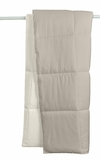Acolchado Simil Plumon Reversible 1 Plaza Kavanagh Color Vison/Vison Claro