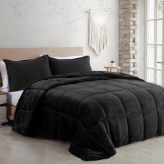 Acolchado 2 Plazas Kavanagh Soft Color Negro