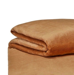 Frazada Flannel Lisa Danubio King Size Color Tan