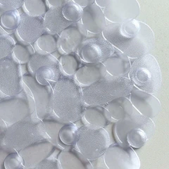 Alfombra de Baño Antideslizante Bloom Transparente