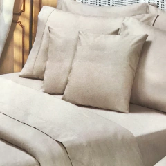 Sabana Danubio Colors 144 Hilos 2 Plazas Vison