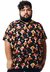 CAMISA ESTAMPADA DE VISCOSE CANDY PARADISE (P AO PLUS SIZE) - Cherry Pop Store