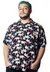 CAMISA ESTAMPADA VISCOSE ELEFANTES (P AO PLUS SIZE) na internet