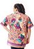 Imagem do CAMISA ESTAMPADA DE ALGODÃO ORIENTAL FUN (P AO PLUS SIZE)