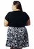 SAIA COM ELÁSTICO PLUS SIZE - ESTRELAS - comprar online
