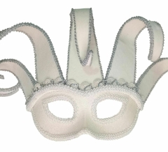 ANTIFAZ ARLEQUIN MALEK BLANCO