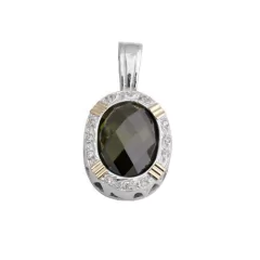 Colgante Plata y Oro Cod. 670