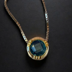 COLLAR SUSANITO PLATA Y ORO COD.6635 en internet