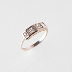 Image of Anillo de Plata 925 con Zirconias COD. 2395
