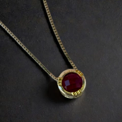 COLLAR SUSANITO PLATA Y ORO COD.6635 - comprar online