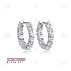 AROS ARGOLLA PLATA 925 COD. 1106 - comprar online