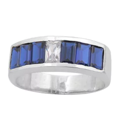 Anillo Plata 925 y Cubic Zirconia COD. 2613