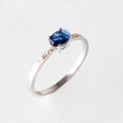 Anillo de Plata 925 con Zirconias COD2171 (copia)