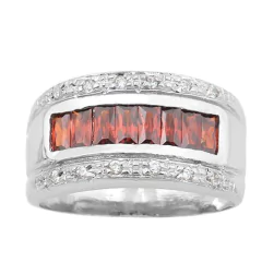 Anillo Plata 925 y Zirconia COD. 2802