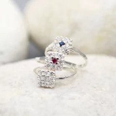 Anillos de Plata 925 con Zirconia. COD. 3598 - comprar online