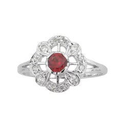 Anillo Plata 925 y Cubic Zirconia COD. 3675