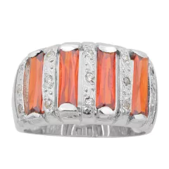 Anillo Plata 925 y Cubic Zirconia COD. 3851