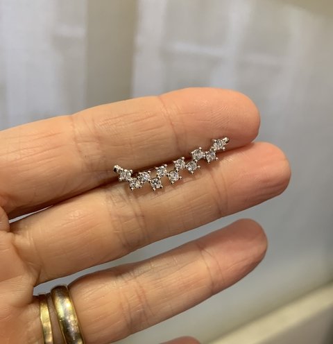 Trepadores de Plata 925 y Zirconias COD. T0008