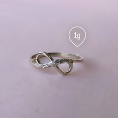 ANILLO INFINITO PLATA 925 COD. 4395