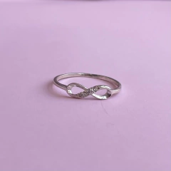 ANILLO INFINITO PLATA 925 COD. 4397 - buy online