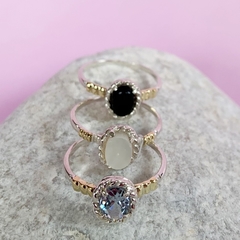Anillo de Plata y Oro COD 4279