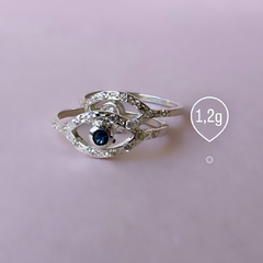 Anillo Ojito de plata 925 COD. 4458