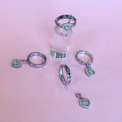 Anillo de Plata con dije COD. C0011 - buy online