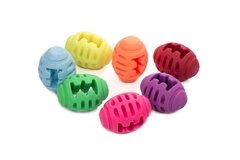 MORDILLO PELOTA DE RUGBY PET PLAST