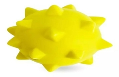 PELOTA ERIZO JUGUETE DE VINILO CON CHIFLE 8 CM