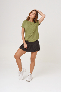 ASIA- Pollera con tablas y short incorporado - tienda online