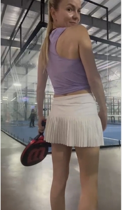 ASIA- Pollera con tablas y short incorporado - Le Foglie