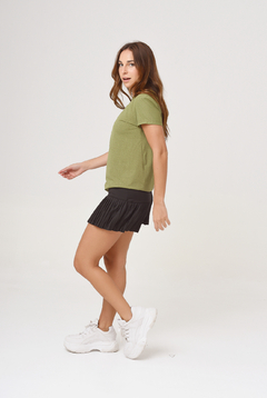 ASIA- Pollera con tablas y short incorporado - comprar online