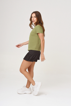 ASIA- Pollera con tablas y short incorporado - tienda online