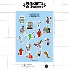 Planchita Argentina Campeón