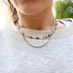 Set de collares LU - acero quirurgico