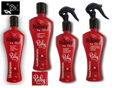 KIT DIAMANTE AZUL LINEA RUBY 4 PRODUCTOS (PELO LACIO) - buy online