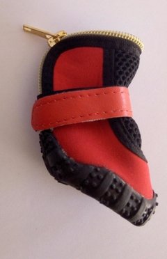 BOTITAS PARA PERRO NEGRO CON ROJO - buy online