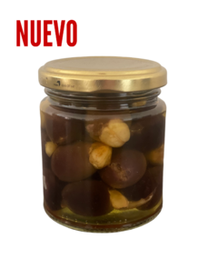 Aceitunas negras rellenas con castañas tostadas - comprar online