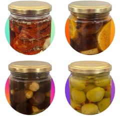 Pack x 4 encurtidos gourmet
