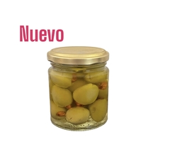 Aceitunas verdes rellenas con almendras - comprar online