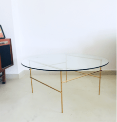 Imagen de Mesa Dina Vidrio 80cm