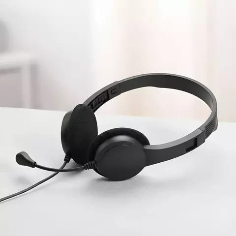Auriculares Headphone con Micrófono Regulables 3,5 mm – Audio Estéreo para PC y Notebook - comprar online