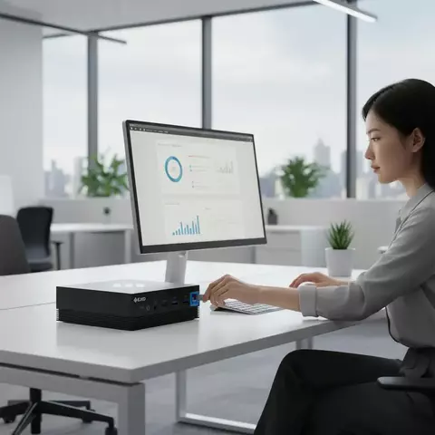 Mini PC EXO X6-4 – Intel Core i5-14400 • 8 GB RAM • SSD 480 GB • Montaje VESA • Windows 11 - comprar online