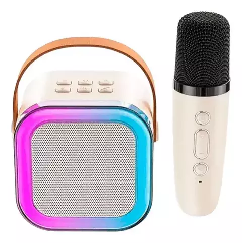 Micrófono Parlante Karaoke Infantil Bluetooth Mini - comprar online